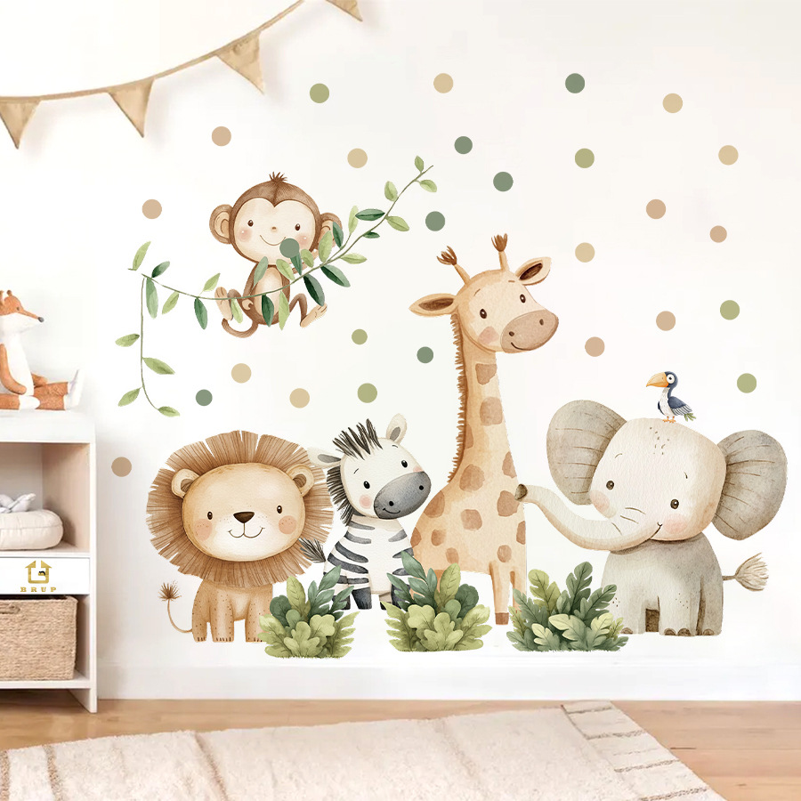 Baby Nursery Set Furniture - Autocollants muraux animaux de la forêt