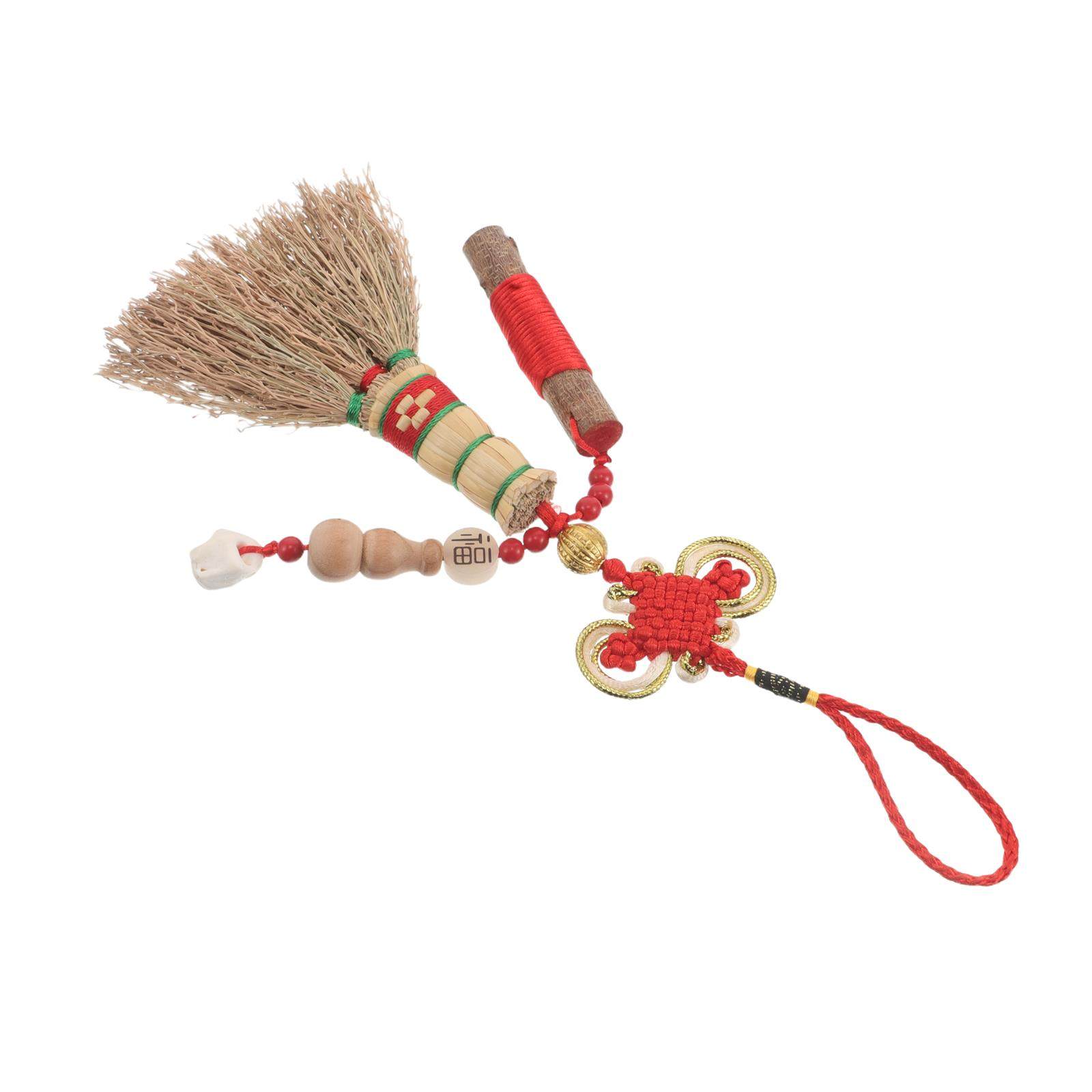 Baby Nursery Vintage - Pendentif en forme de petite balayette