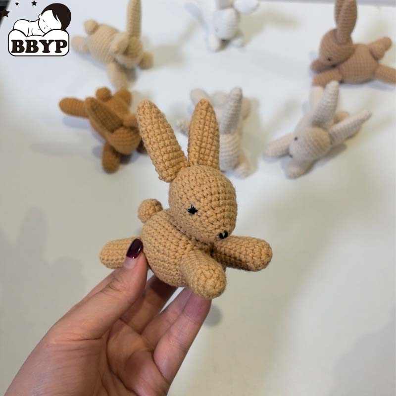 Baby Nursery Crib - 1 pièces Adorable lapin au Crochet