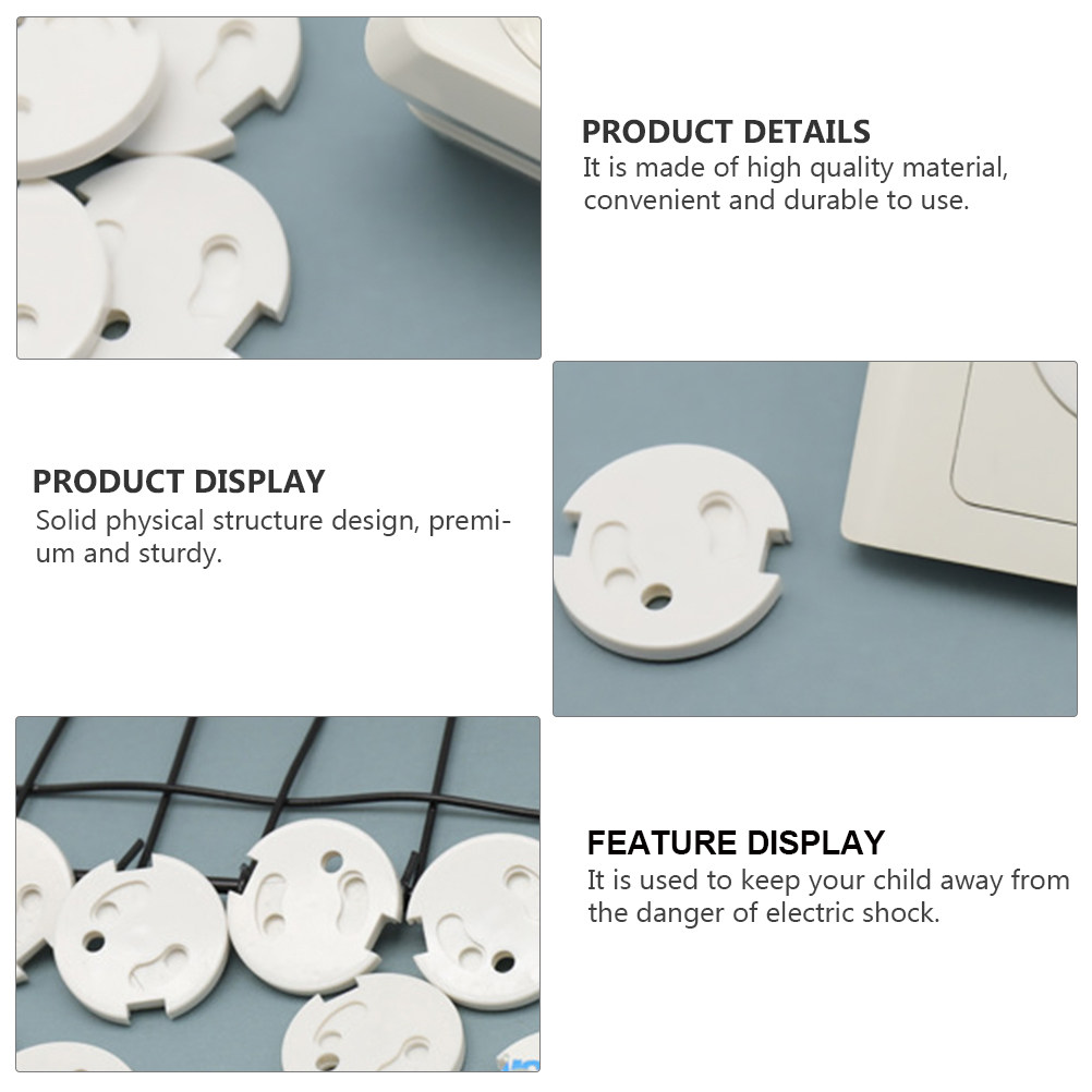 Outlet Cover Childproof - 10 pièces, cache-prises électriques de sécurité