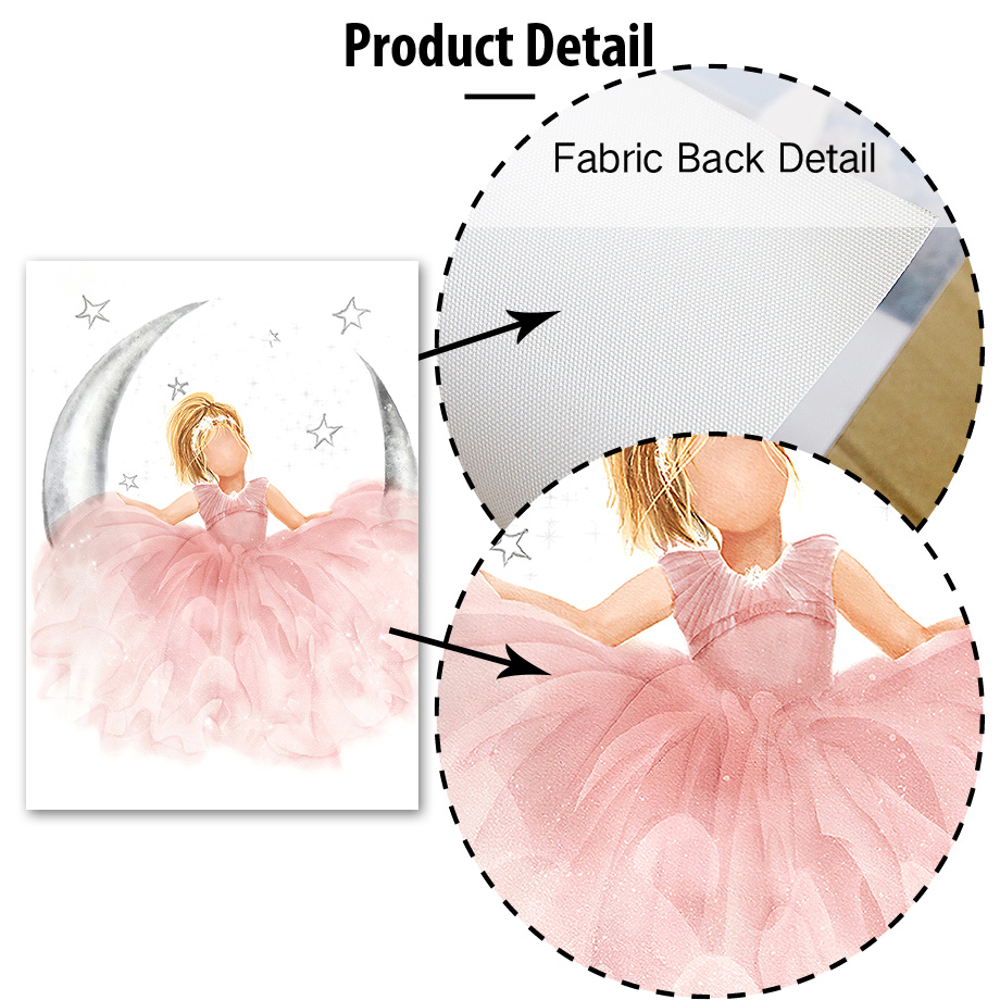 Toile murale d'ange rose pour  - Baby Nursery Pink avis et prix