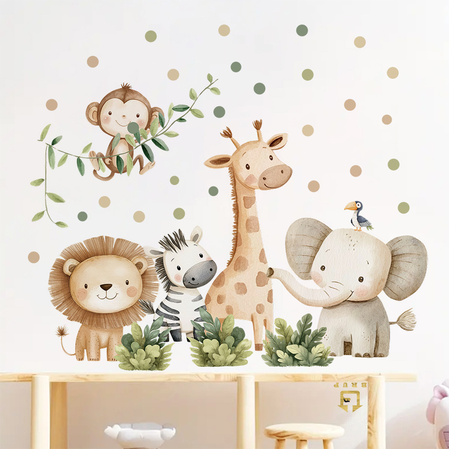 Autocollants muraux animaux de - Baby Nursery Set Furniture avis et prix