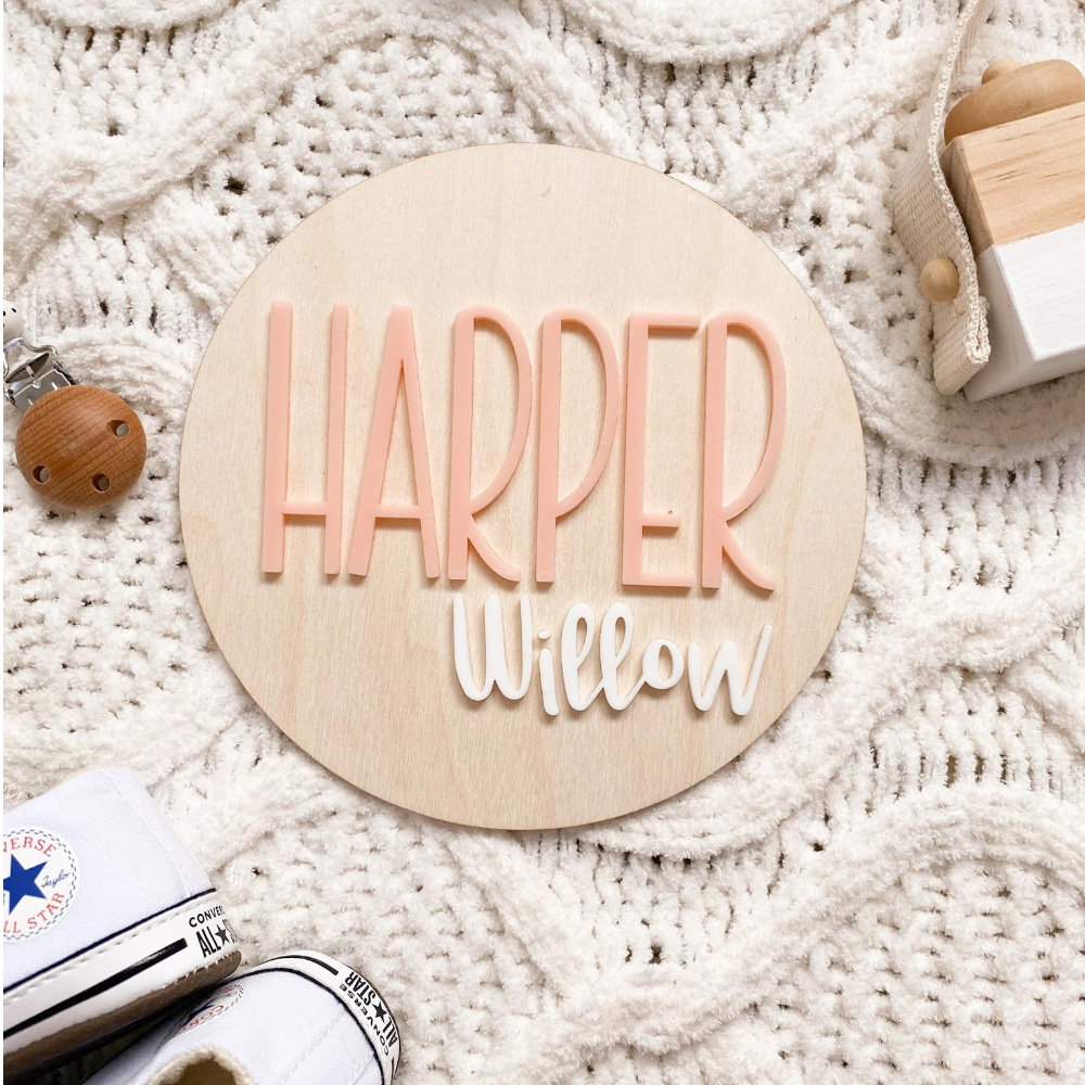 Plaque d'annonce de naissance  - Baby Nursery avis et prix