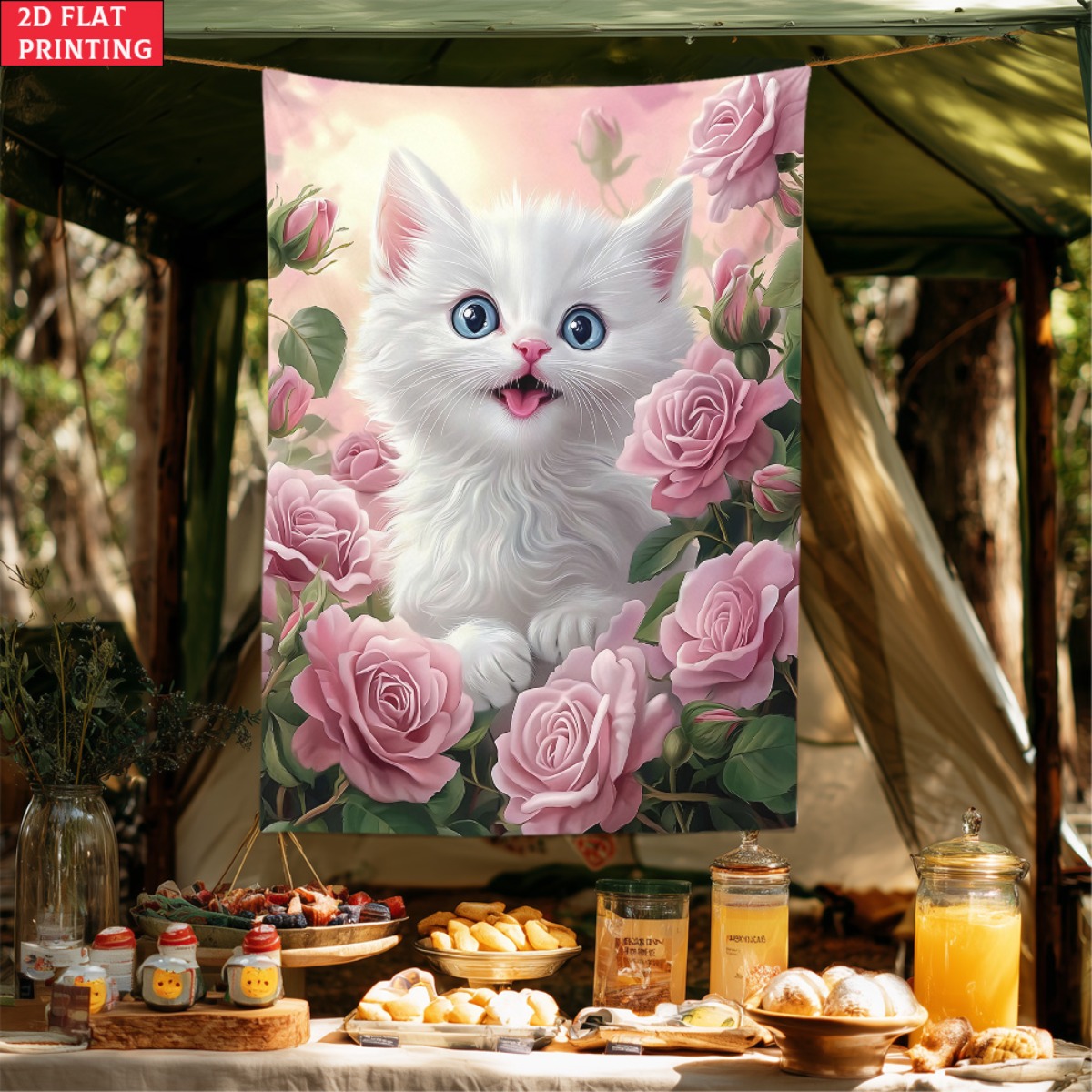 Tapisserie de jardin de roses  - Baby Nursery Modern avis et prix