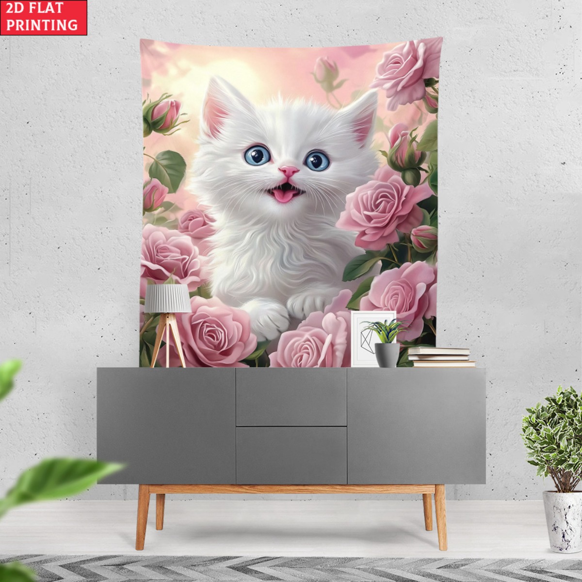 Tapisserie de jardin de roses  - Baby Nursery Modern avis et prix