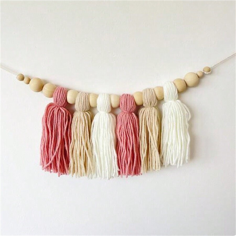 Guirlande de pampilles en coto - Baby Nursery Garland avis et prix