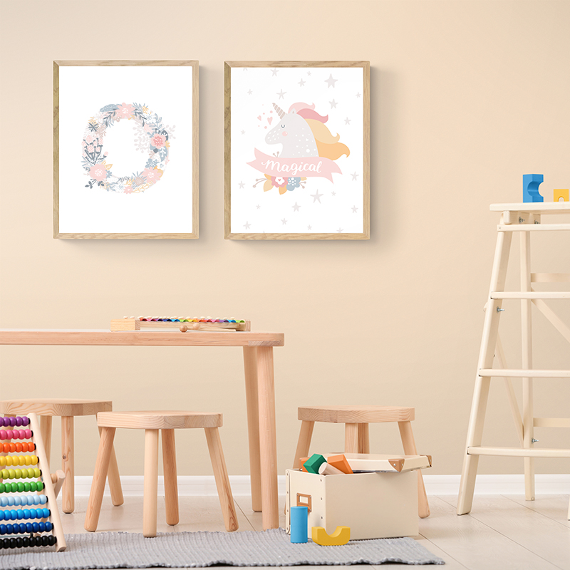Affiches et impressions sur to - Baby Nursery Pink avis et prix
