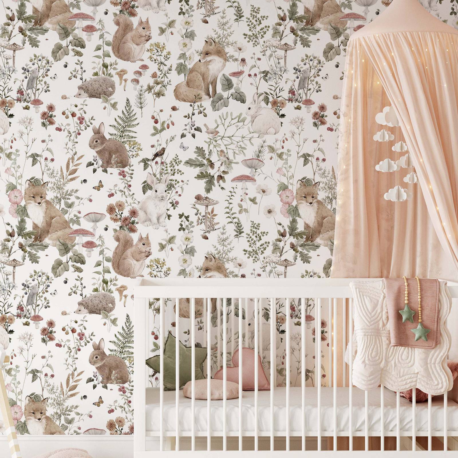 Papier peint à grande échelle  - Baby Nursery Vintage avis et prix