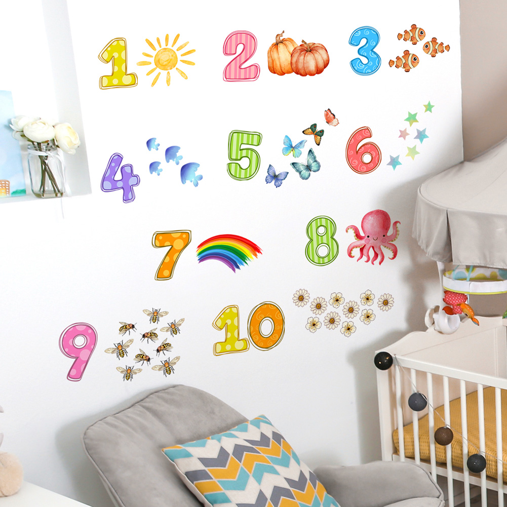 Autocollant mural numérique an - Baby Nursery Set Furniture avis et prix