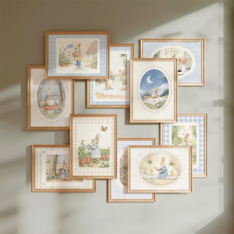 Affiche d'art Vintage Boho à c - Baby Nursery Vintage avis et prix