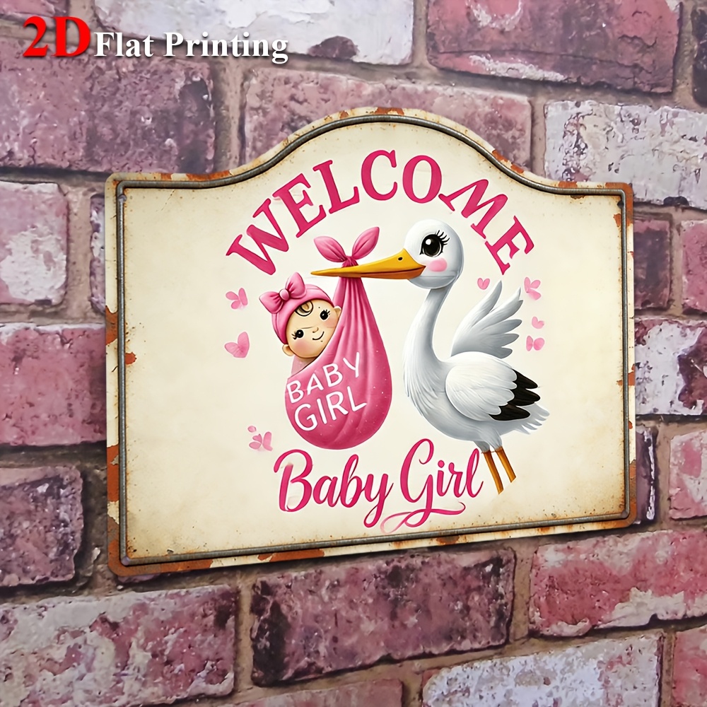 1 pièce d'art décoratif 2D pla - Baby Nursery Pink avis et prix