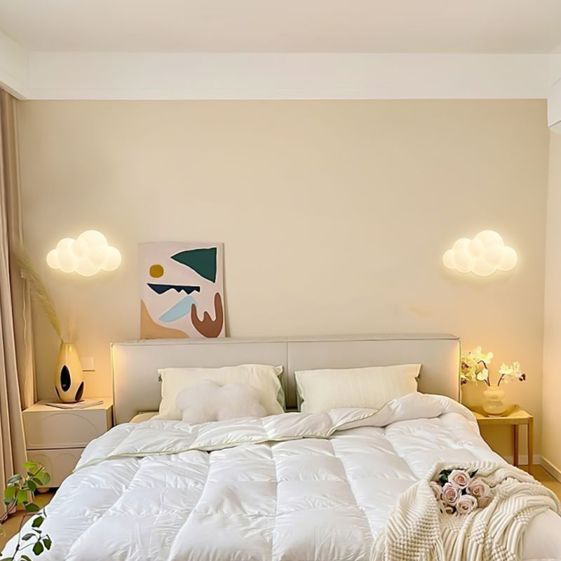 Lampes murales nuage blanc pou - Baby Nursery Modern avis et prix