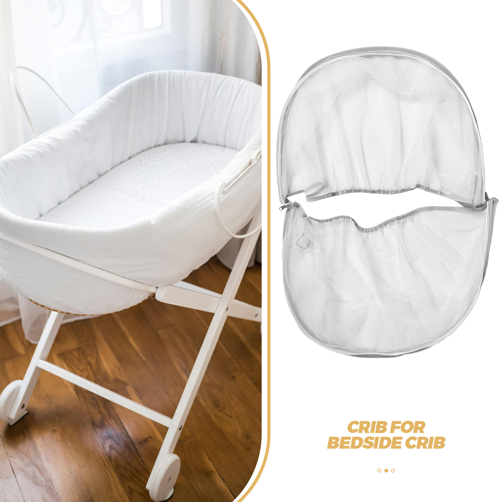 Housse de filet pour berceau,  - Baby Nursery Crib avis et prix