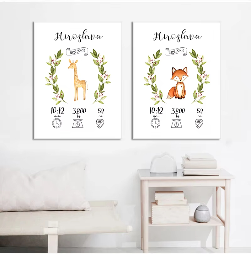 Affiche personnalisée avec nom - Baby Name Wall Art avis et prix