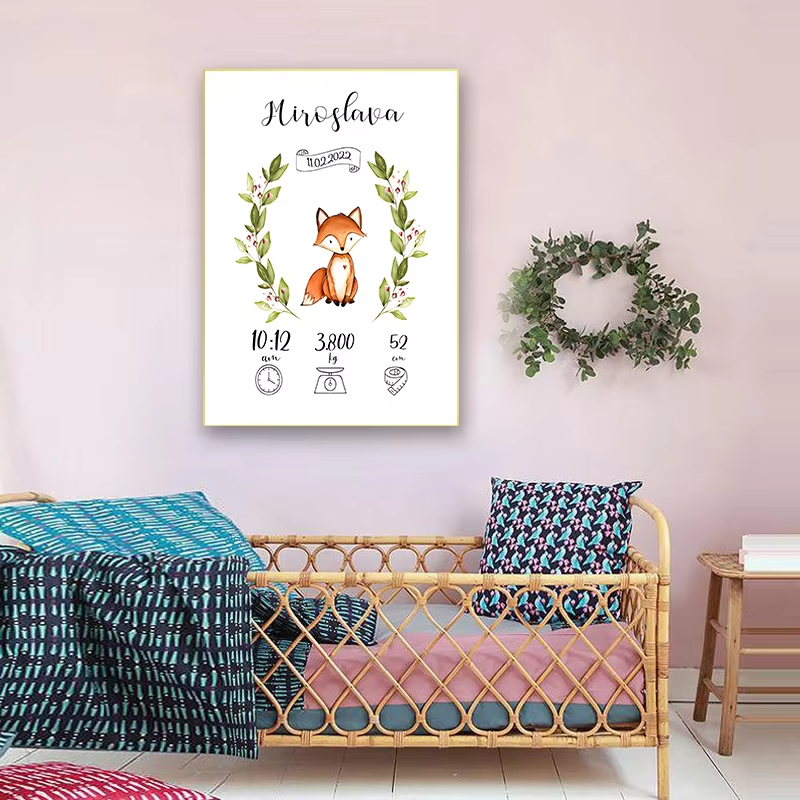 Affiche personnalisée avec nom - Baby Name Wall Art avis et prix