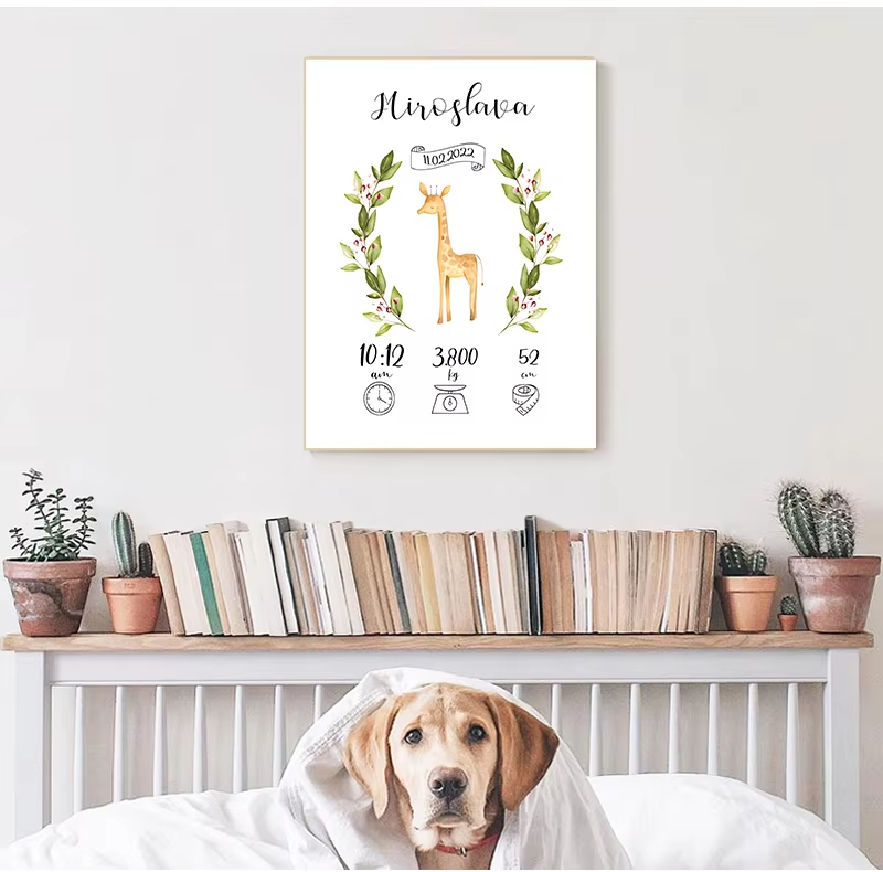 Affiche personnalisée avec nom - Baby Name Wall Art avis et prix