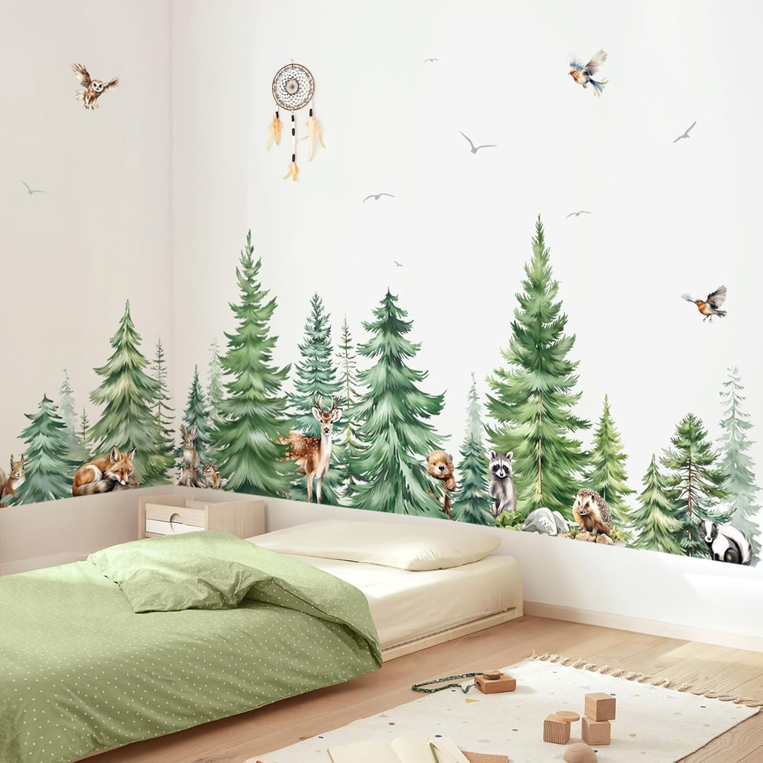 Grand aquarelle pin animaux st - Baby Nursery Set Furniture avis et prix