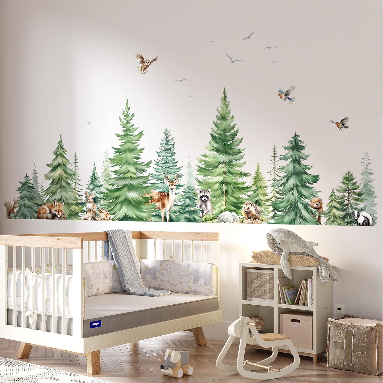Grand aquarelle pin animaux st - Baby Nursery Set Furniture avis et prix