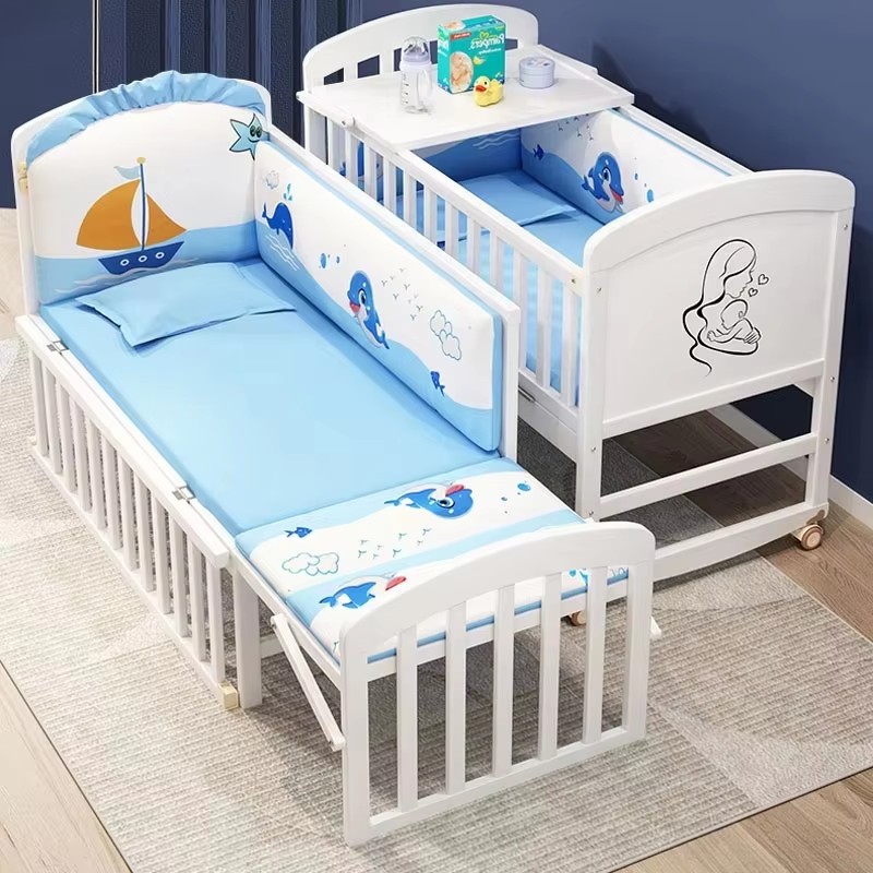 Lit bébé en bois avec moustiqu - Baby Nursery Sale avis et prix