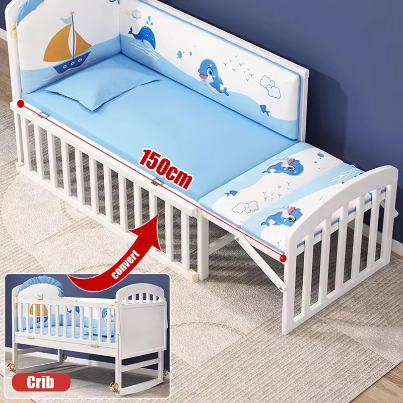 Lit bébé en bois avec moustiqu - Baby Nursery Sale avis et prix