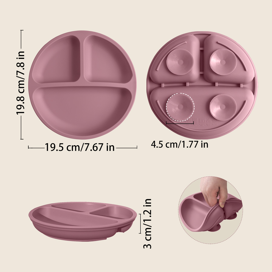 Assiette à manger en Silicone  - Baby Nursery Equipment avis et prix