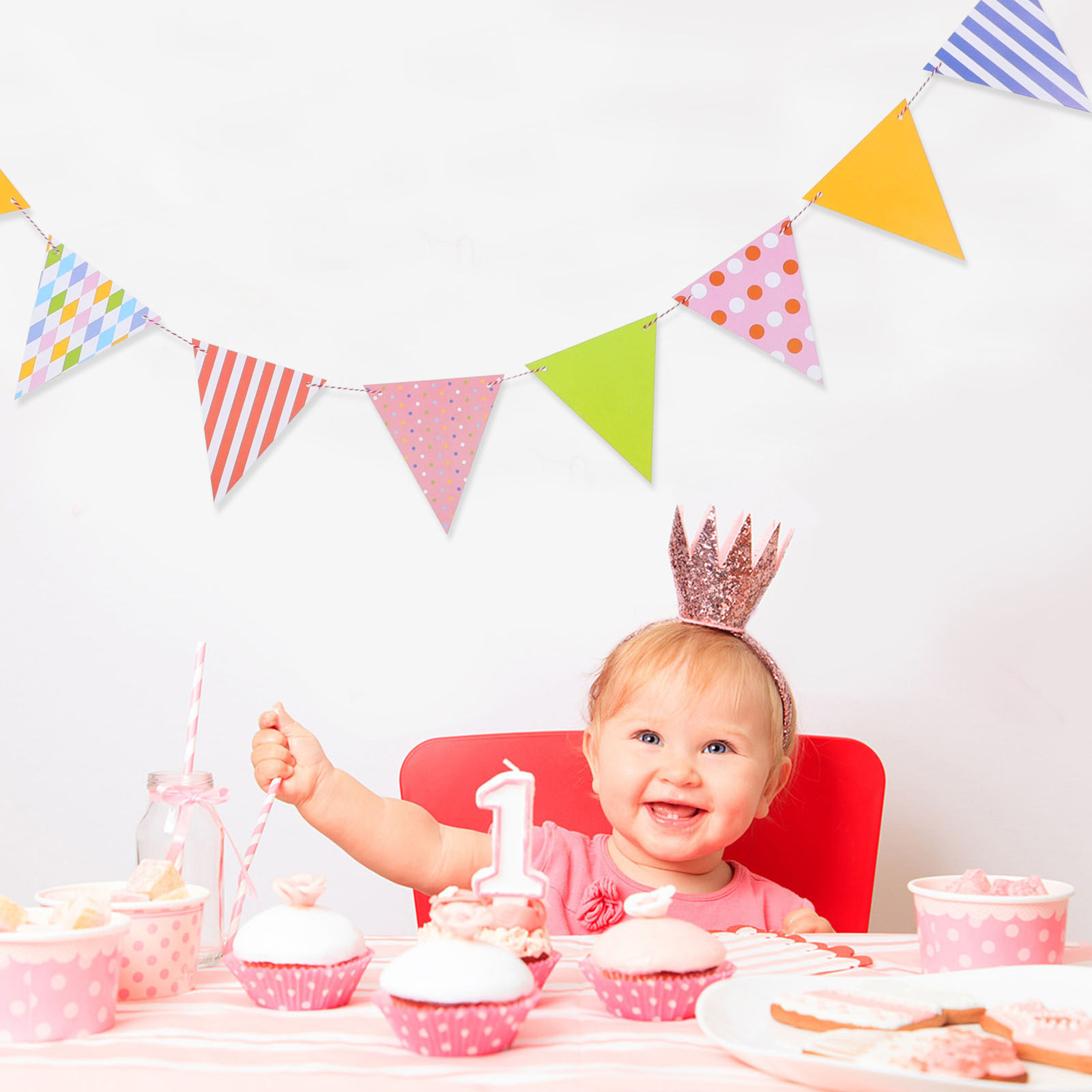 Guirlande de drapeaux triangul - Baby Nursery Garland avis et prix