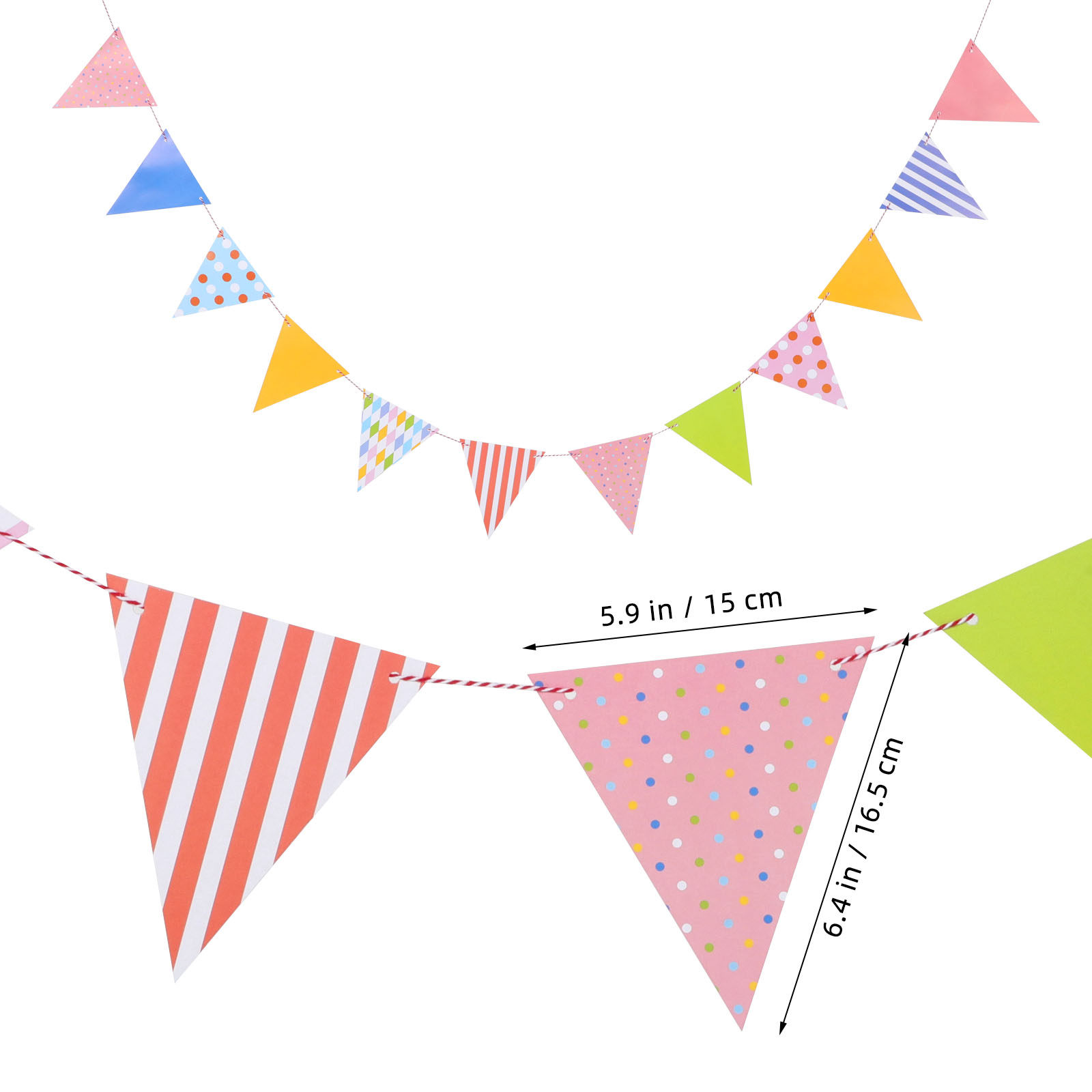Guirlande de drapeaux triangul - Baby Nursery Garland avis et prix