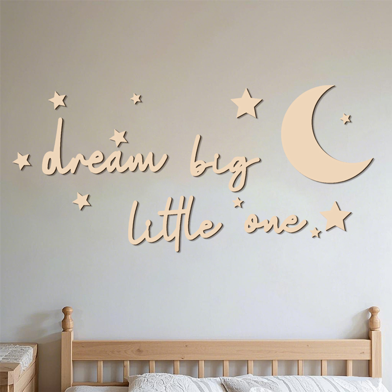 Dream Big Little One – autocol - Baby Nursery Modern avis et prix