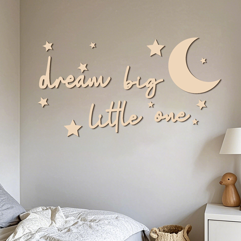 Dream Big Little One – autocol - Baby Nursery Modern avis et prix