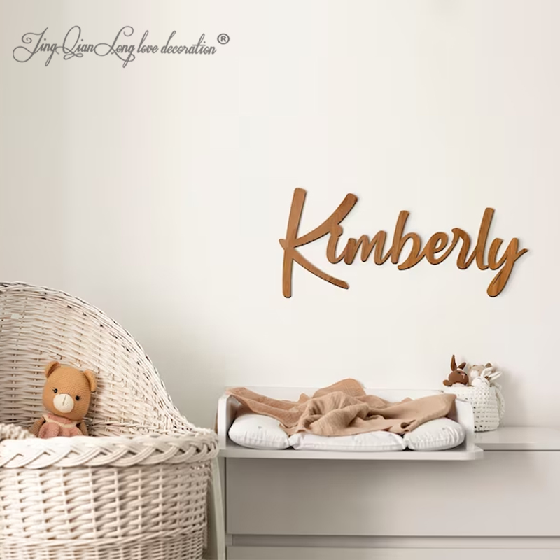 Panneau de nom en bois personn - Baby Nursery Name Letters avis et prix