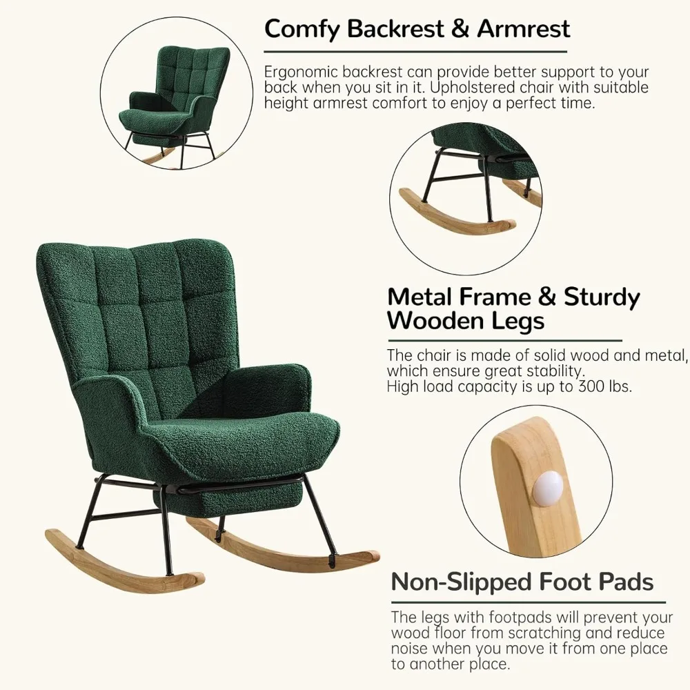 Fauteuil à bascule pour chambr - Rocking Chair Nursery avis et prix