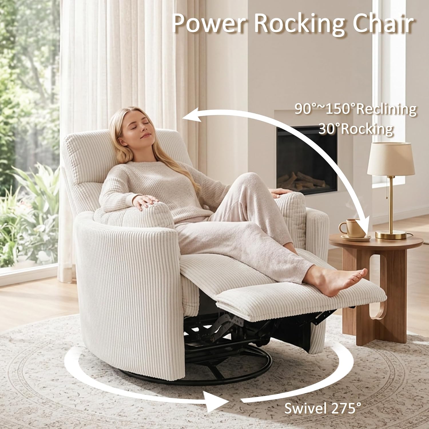 Fauteuil à bascule électrique  - Rocking Chair Nursery avis et prix