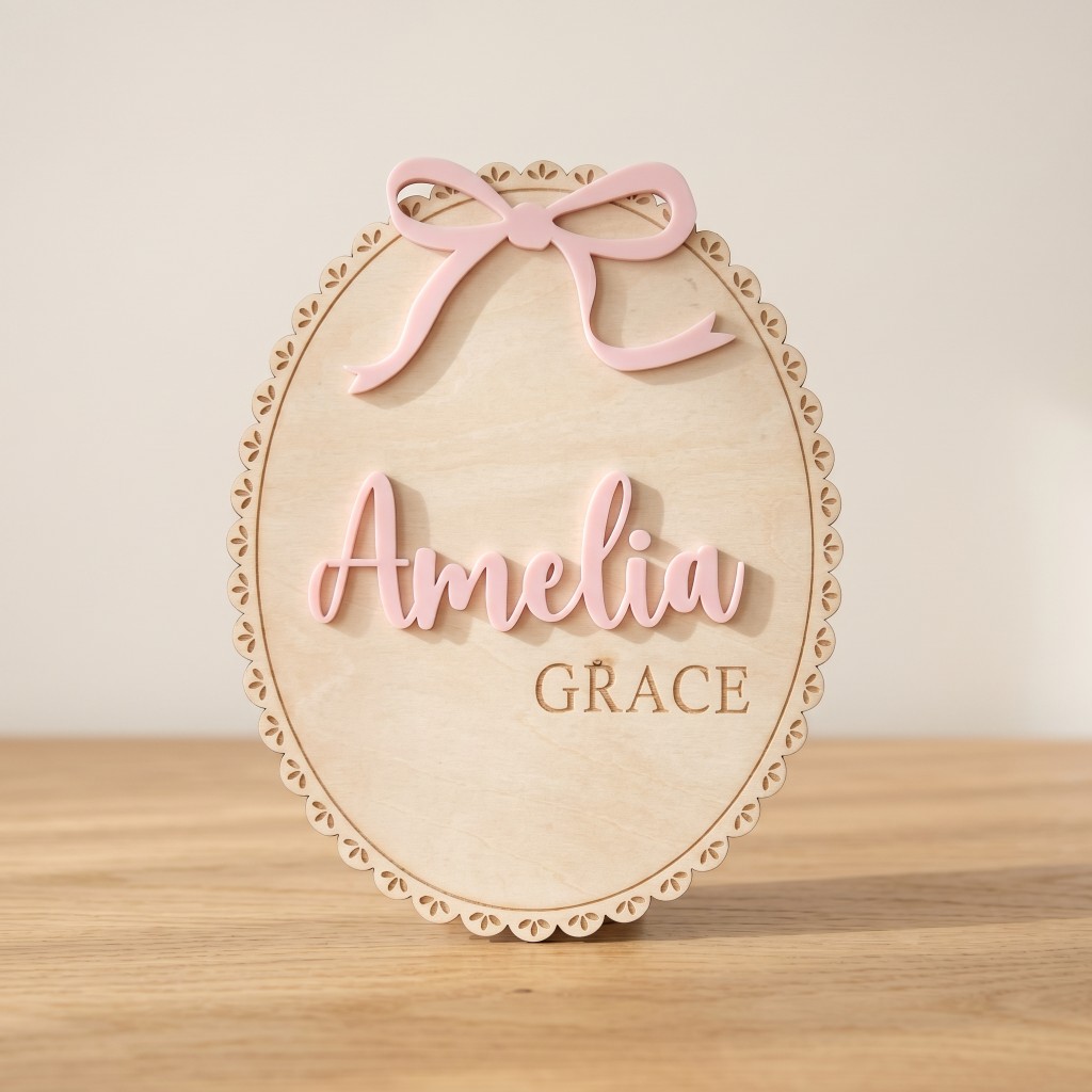 1 plaque nominative personnali - Baby Nursery avis et prix