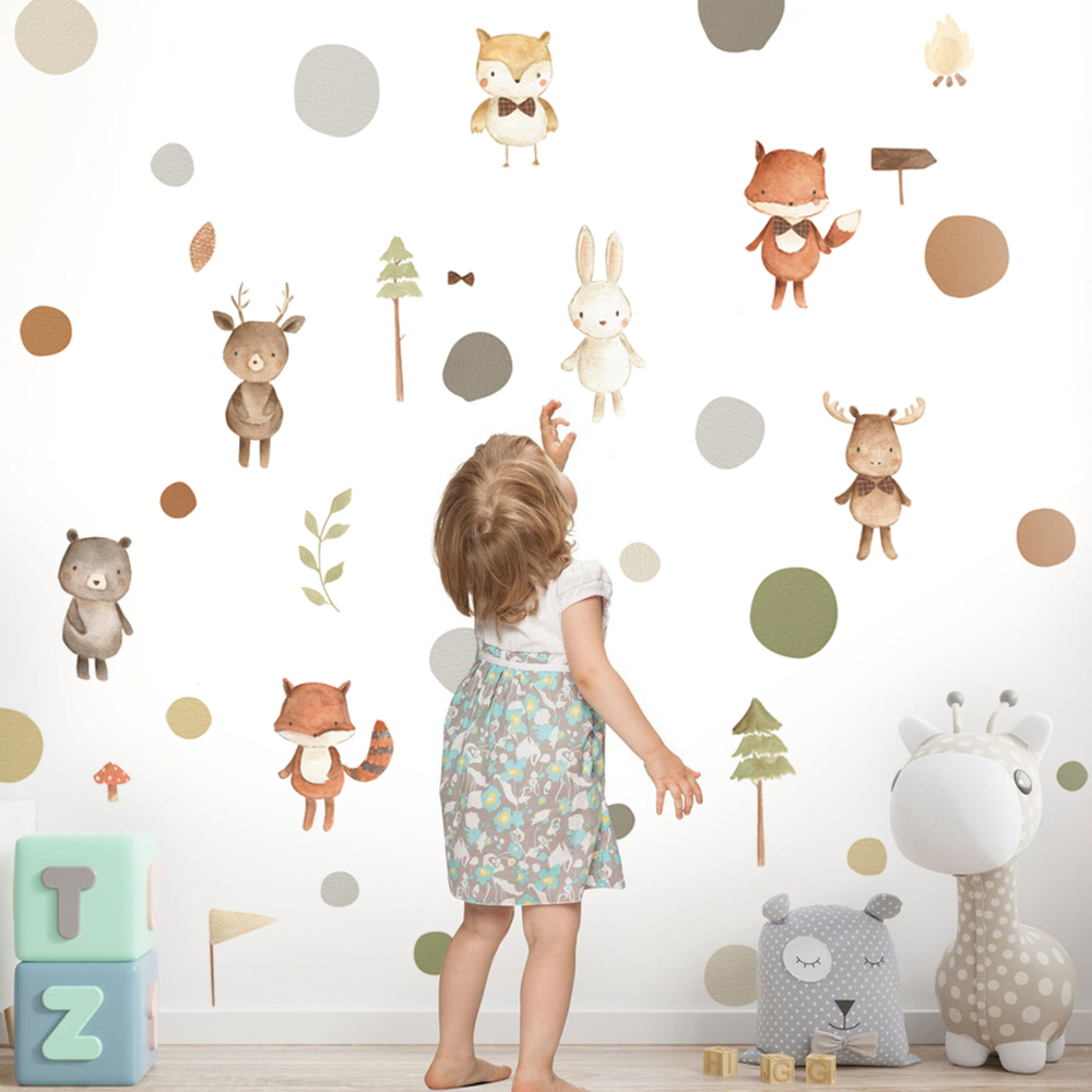 Autocollants muraux de dessin  - Baby Nursery Modern avis et prix