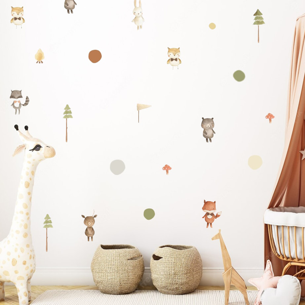 Autocollants muraux de dessin  - Baby Nursery Modern avis et prix