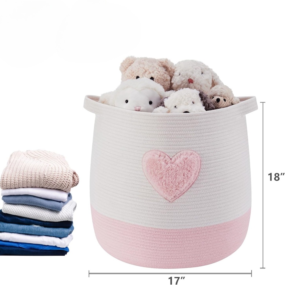 Panier à linge rose pour enfan - Baby Nursery Pink avis et prix