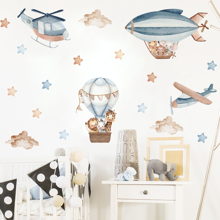 Autocollants muraux animaux aq - Baby Nursery Set Furniture avis et prix