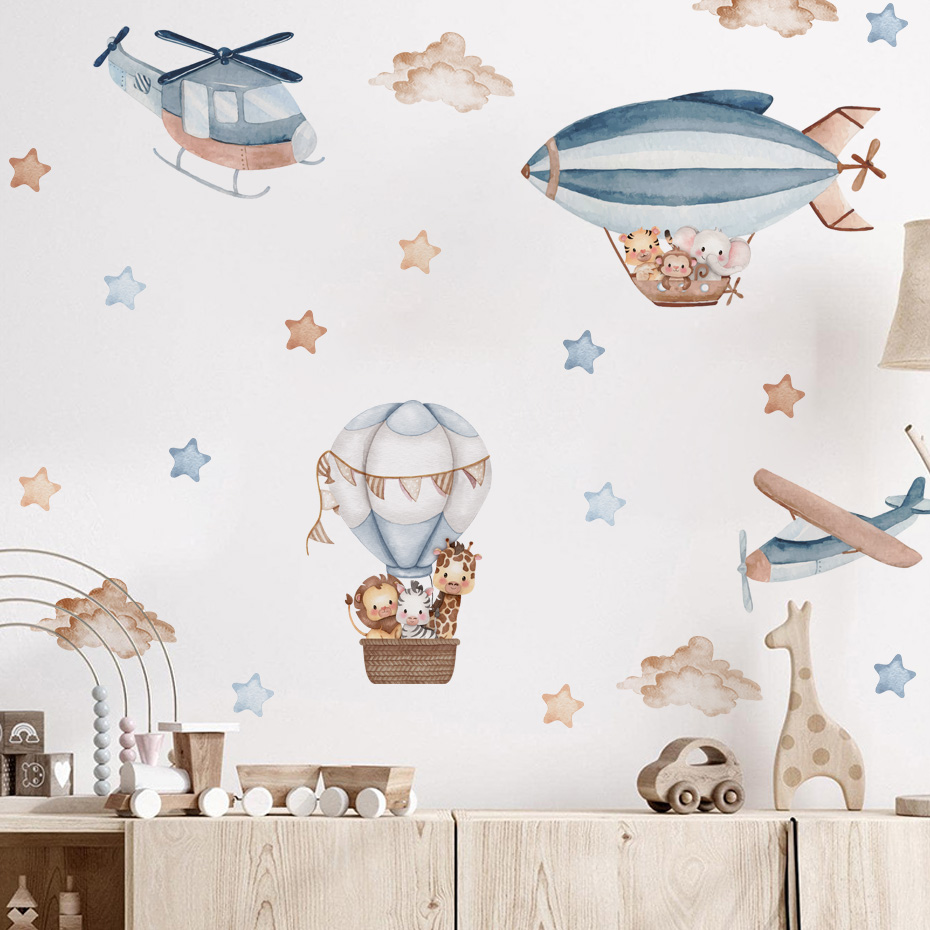 Autocollants muraux animaux aq - Baby Nursery Set Furniture avis et prix