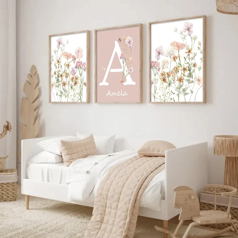 Affiches personnalisées avec n - Baby Nursery Pink avis et prix