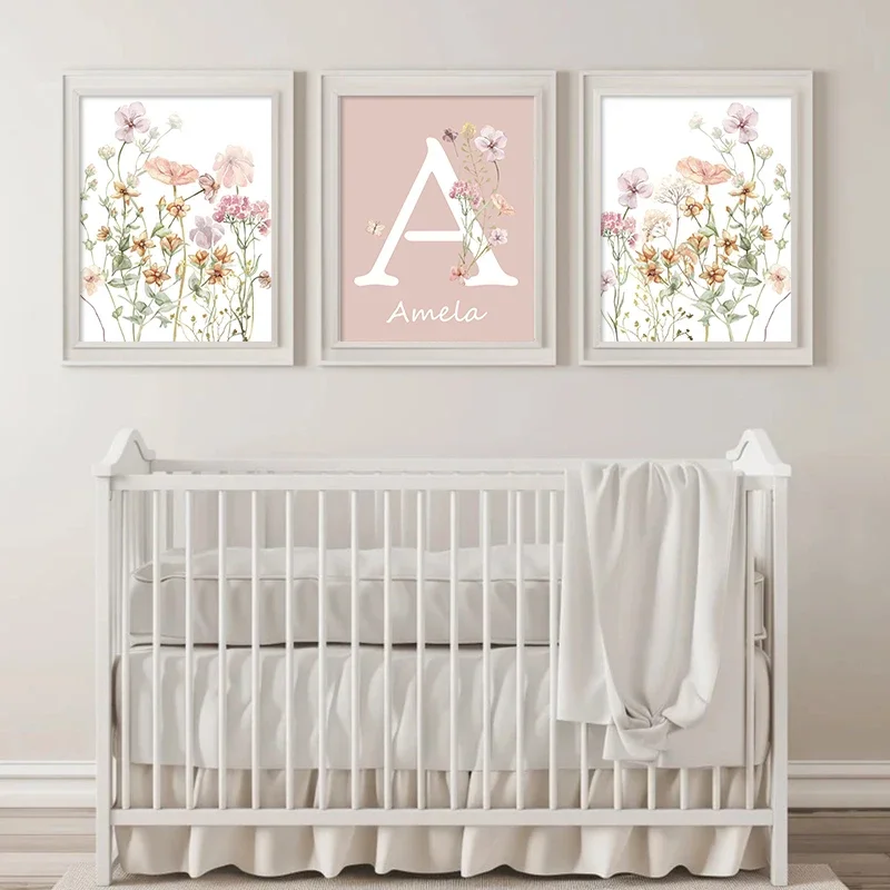 Affiches personnalisées avec n - Baby Nursery Pink avis et prix