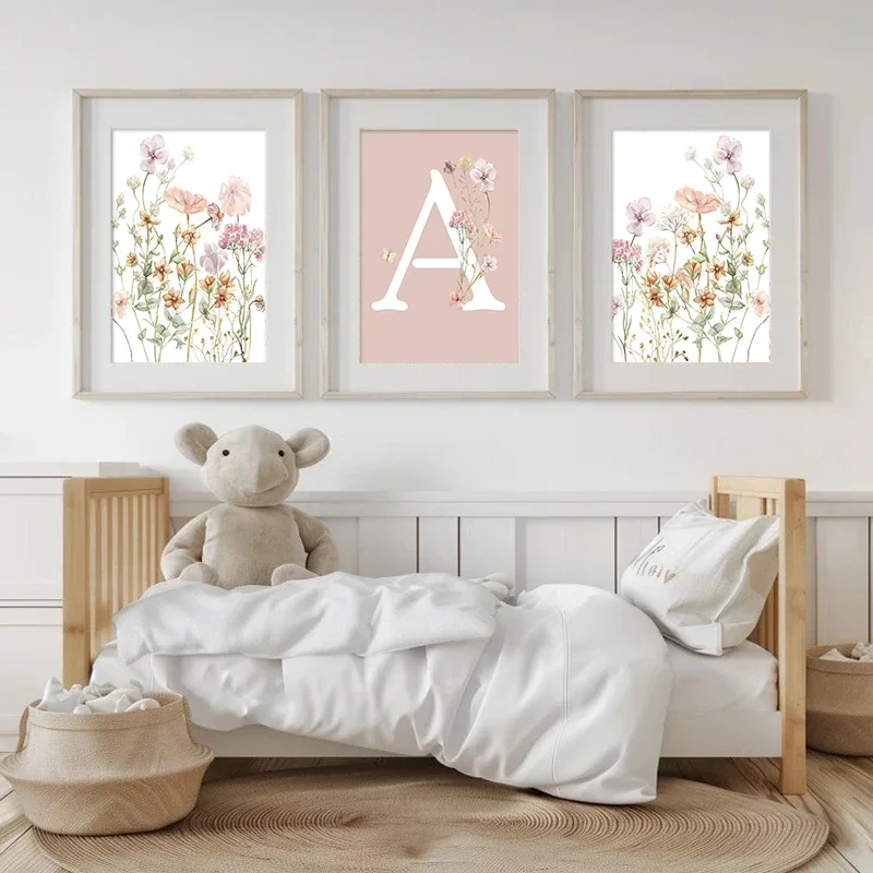 Affiches personnalisées avec n - Baby Nursery Pink avis et prix