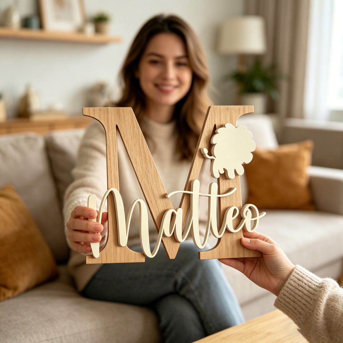 1 plaque nominative en bois pe - Baby Nursery avis et prix