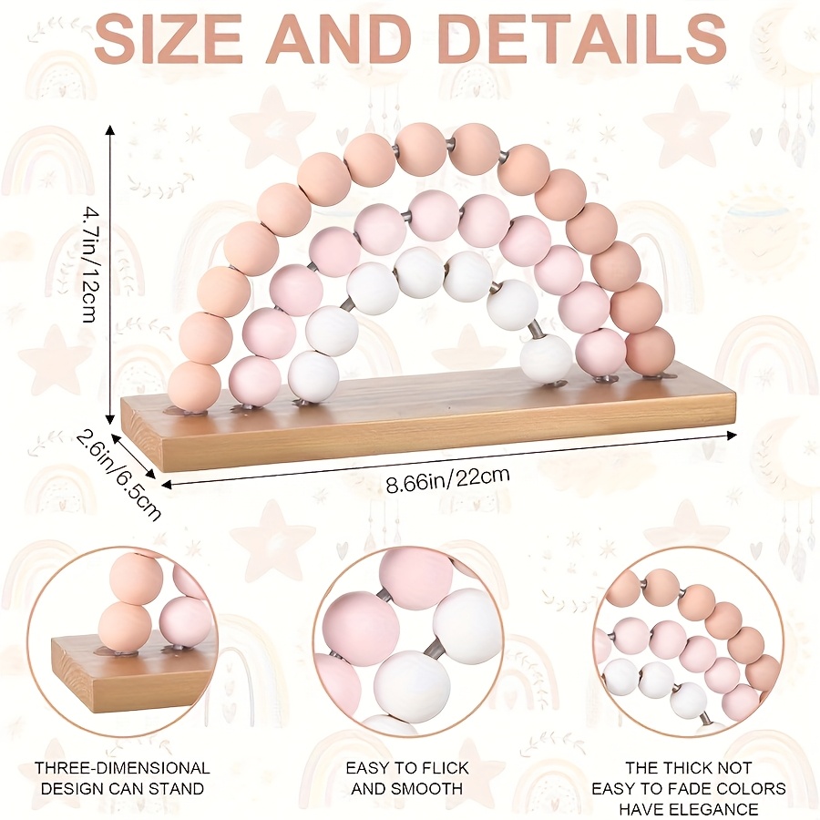 Arc-en-ciel fille 3D bébé cham - Baby Nursery Pink avis et prix