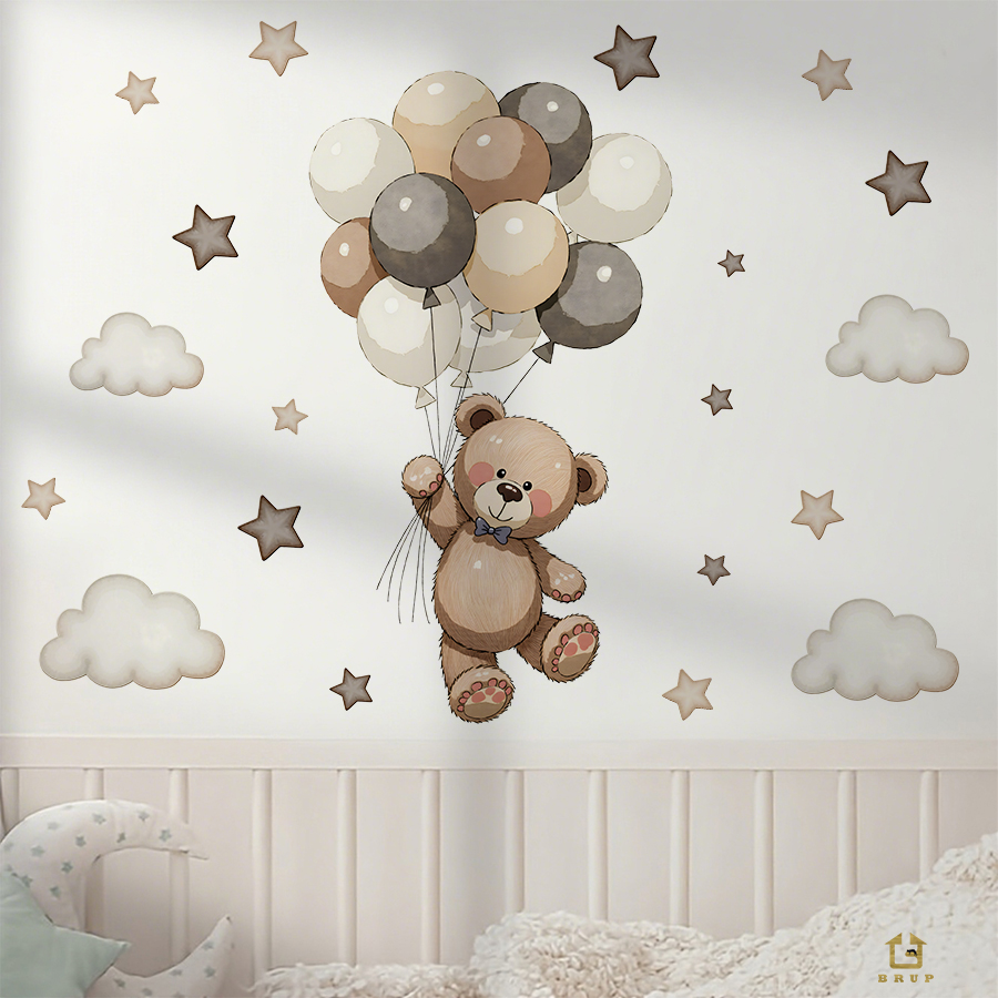 Adorables autocollants muraux  - Baby Nursery Set Furniture avis et prix
