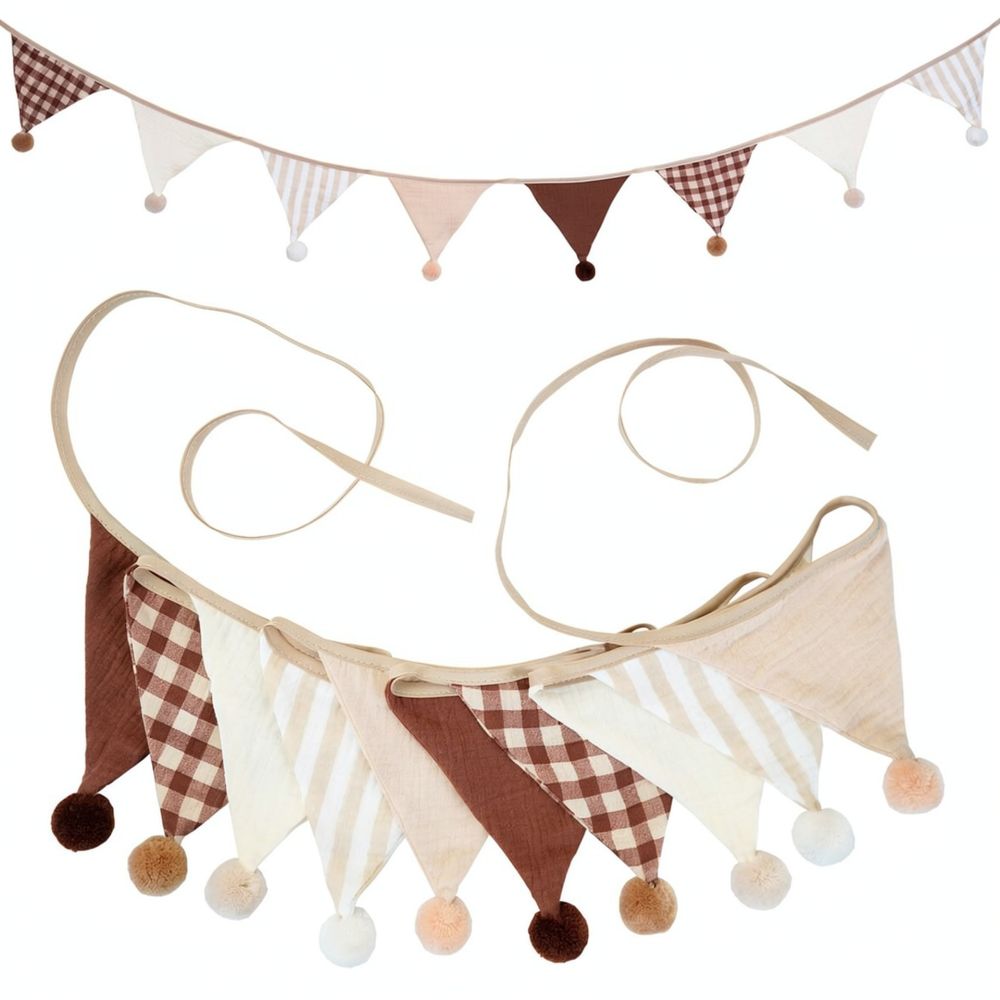 Guirlande de drapeaux en tissu - Baby Nursery Garland avis et prix