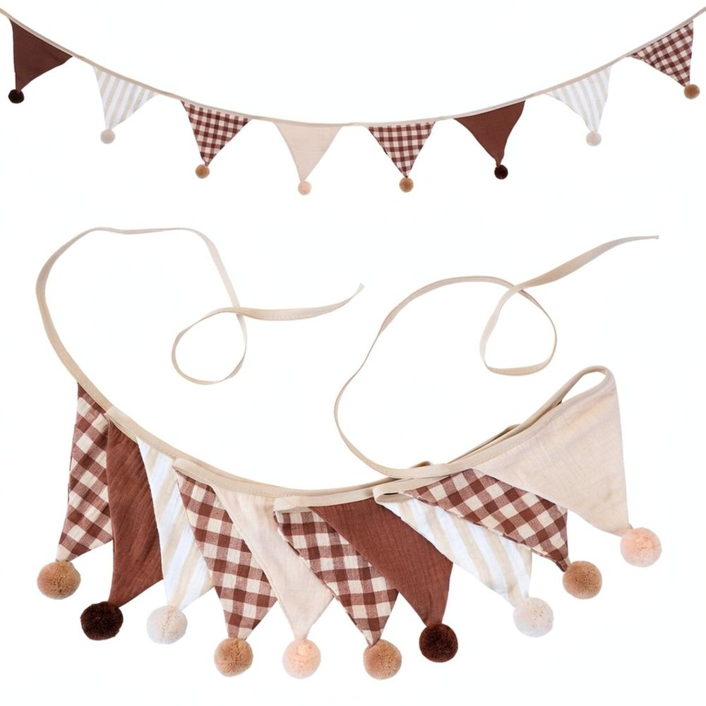 Guirlande de drapeaux en tissu - Baby Nursery Garland avis et prix