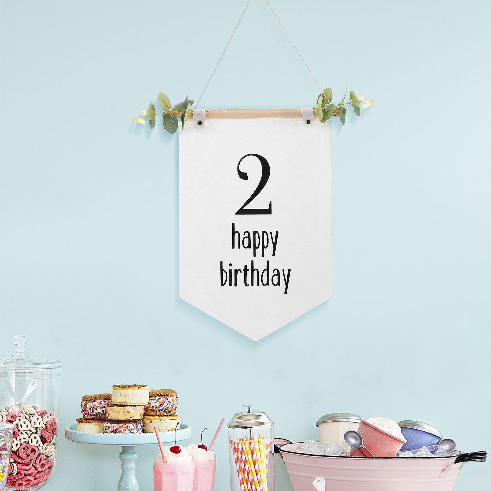 Bannière d'anniversaire en feu - Baby Nursery Garland avis et prix