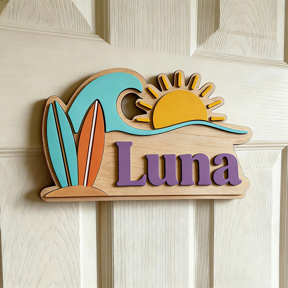 Plaque de porte personnalisée  - Baby Nursery avis et prix
