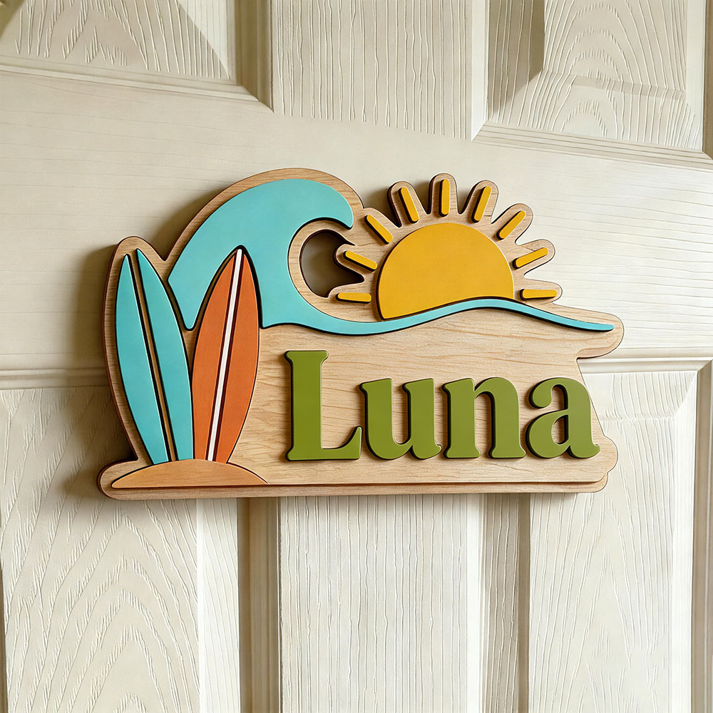 Plaque de porte personnalisée  - Baby Nursery avis et prix