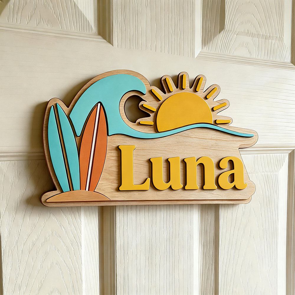 Plaque de porte personnalisée  - Baby Nursery avis et prix